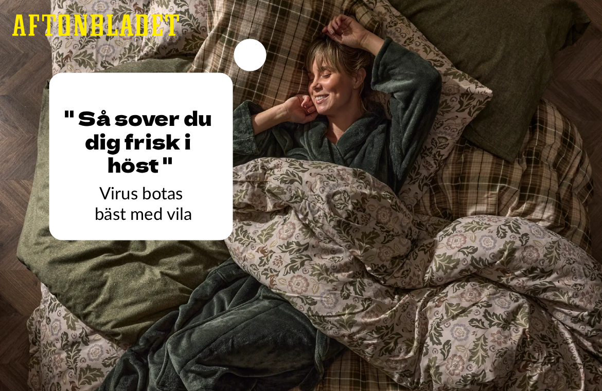 Så sover du dig frisk i höst